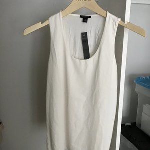 Ann Taylor Petite XSP Mixed Media Tank Top